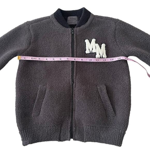 Barefoot Dreams CozyChic Disney Classic Mickey Mouse Varsity Jacket - Picture 9 of 11